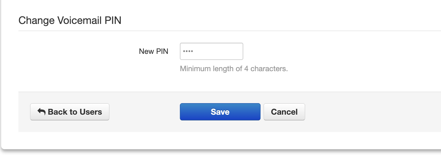 How To Change Voicemail Pins Peerlogic Support